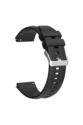 Biriva Home Huawei Watch Gt5 Pro 46mm Uyumlu Krd-130 Silikon Kordon Strap Kayış-buz Mavi