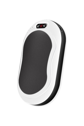 Anjiexun El Isıtıcıları 10000mah Uzun Ömürlü Usb El Isıtıcıları Taşınabilir Siyah