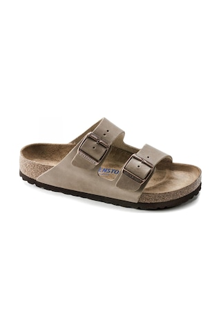 Birkenstock Arizona Sfb Leoi Kahverengi Erkek Terlik Kahverengi