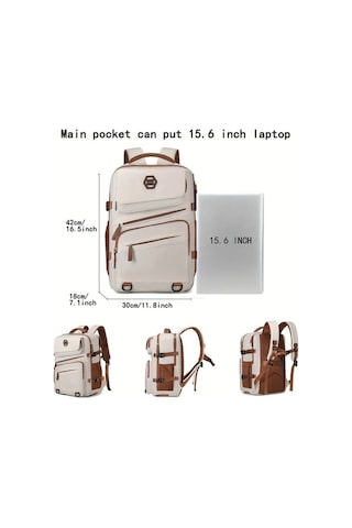 Sandwich Yeşil Tekerlekli Motion003 Seyahat Sırt Çantası 15.6 Laptop Okul Bölmeli Kadın Erkek Diğer