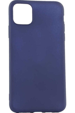 Apple Uyumlu iPhone 11 Pro Max Kılıf Zore Premier Silikon Kapak Lacivert
