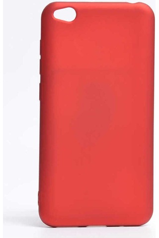 Xiaomi Redmi Go Kılıf Zore Premier Silikon Kapak Kırmızı
