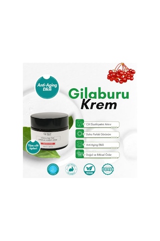 Vi&Op Cosmetics Gilaburu Yağı Özlü Kırışıklık Karşıtı Cilt Bakım Kemi 50 ML