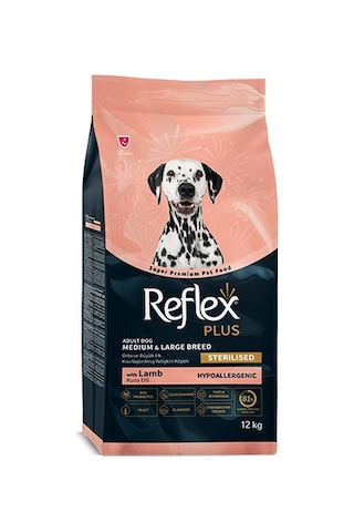 Reflex Plus Light Sterilised Orta Ve Büyük Irk Kuzulu Kısırlaştırılmış Köpek Maması 12 Kg 213-10019.05 Reflex Plus Light Sterilised Orta Ve Büyük Irk Kuzulu Kısırlaştırılmış Köpek Maması 12 Kg 213-10019.05