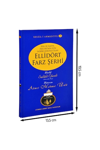 Cübbeli Ahmed Hoca Ellidört Farz Şerhi Kitabı-1183