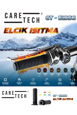 Caretech Ct-e1956 Elcik Isıtma 5 Kademe Siyah