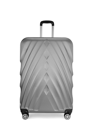 Wexta Wx-400 Gümüş Kabin Boy Valiz Gümüş