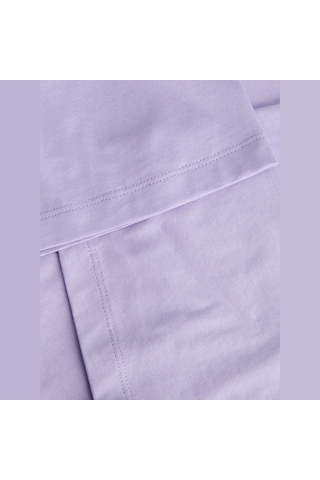 Jack & Jones Kadin Bol Kalip Kisa Kollu Tisört - Andrea - 12270673 Purple Rose