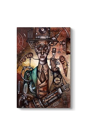 Mekanik Adam Tablosu 30 X 45