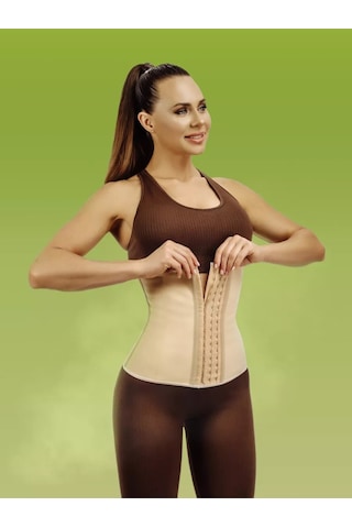 Mistirik Tvigoso Göbek  Toparlayıcı 4 Aşamalı Askısız Latex Ten Renk