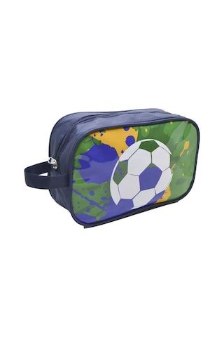 Lionesse Seyahat Tipi Futbol Topu Figurlu Erkek Traş Çantası 8340