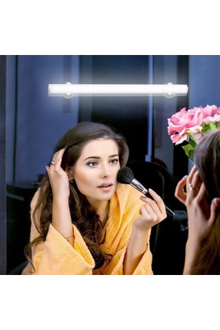 Neoglint Taşınabilir Led Ayna Işık Vanity Işıklar Dokunmatik Beyaz