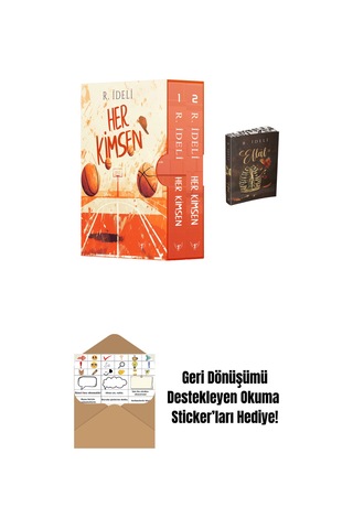 Her Kimsen Serisi Kutulu Set Ciltli + Eflâl 2 + Okuma Sticker'ları