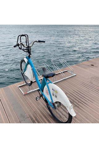 Bisiklet Park Yeri Beşli Galvaniz Eko, Park Demiri
