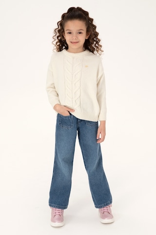 U.s. Polo Assn. Kız Çocuk Kazak /triko 50316278-vr256 İnci