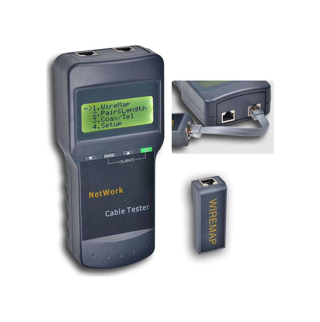 Dijital Kablo Tester Sc8108 Dijital Rj45 Network Kablo Test Cihazı
