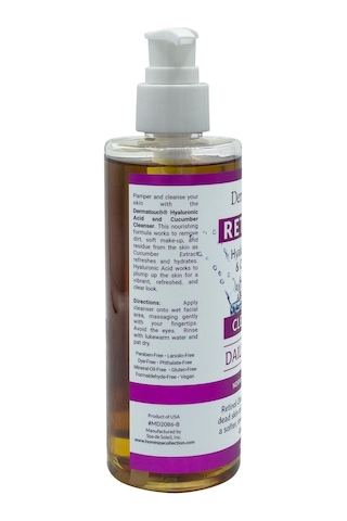 Dermatouch Retinol Hyaluronic Acid & Cucumber Cilt Temizleyici 230 ML