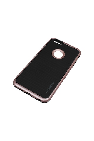 Zore Apple Uyumlu iPhone 6s Plus İle Motomo Silikon Kılıf Rose Gold Rosegold