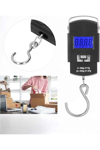 50 Kg El Kantarı Ağırlık Ölçer Dijital Ekranlı Kancalı Portatif - Uuczelkantarı3