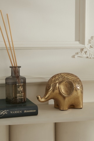 Karaca Home Elephant Biblo Gold 16,5x9,8x11,8cm