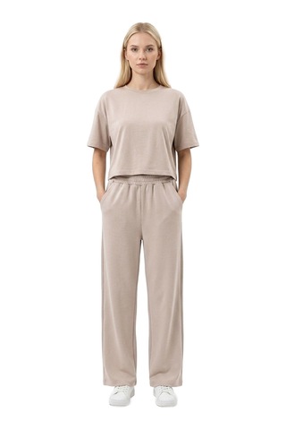 Cottonhıll Premium - Sway Collection Vizon Modal Kadın Eşofman Takımı