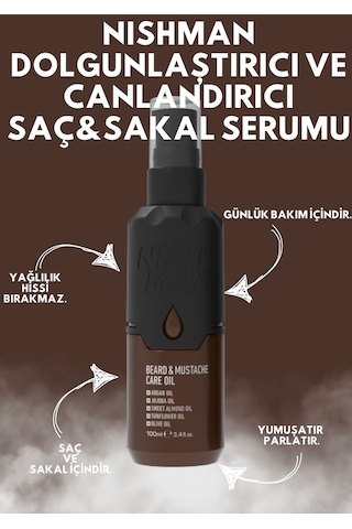 Dolgunlaştırıcı Ve Canlandırıcı Saç Sakal Serumu 100 Ml