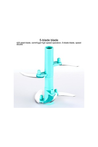 Dancemonkey Cbtx A008-2 Ev Tipi Karıştırıcı Sıkacağı, Mavi Renk Mavi Ev Tipi Pişirme Karıştırıcı Mavi