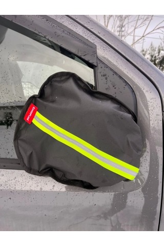 Tüm Araçlara Uyumlu Dış Ayna Kar,buz Önleyici Kılıf Siyah