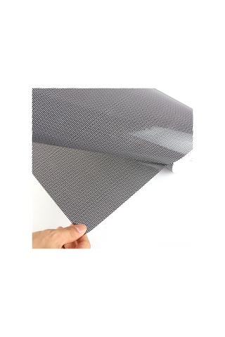 Youtek Otomatik Işık Filmi: Siyah Delikli Güneşlik, Araba Camı Ve Farları İçin Esnek Pvc Kaplama.