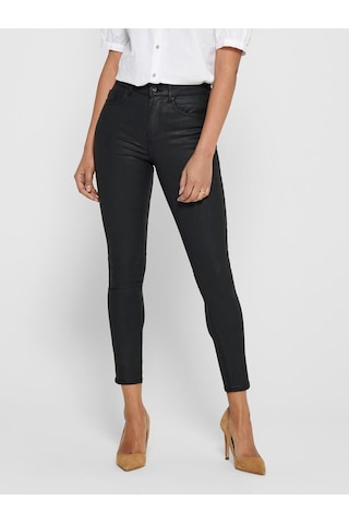 Only Onlhush Normal Bel Skinny Pantolon Kadın Pantolon-27703-siyah Siyah