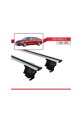 Ford Mondeo Iv 2014-2022 Arası İle Uyumlu Ace-4 Ara Atkı Tavan Barı Gri