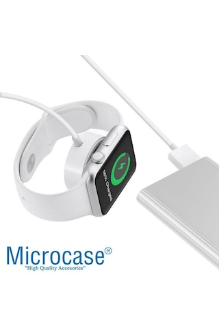 Microcase Huaweı Watch Gt Runner 2 İçin Usb Manyetik Şarj Cihazı Beyaz - Al3433 Kablosuz Şarj