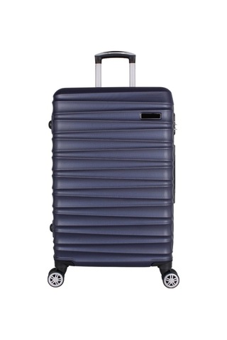 Bagacar Md Lacivert Abs Tekerlekli Büyük Boy Valiz