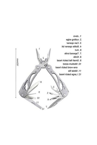 Fastbuy Rdeer Rt-2338 Katlanır Pense Bıçak - Çok Fonksiyonlu, Acil Durum Ve Açık Hava Ekipmanı