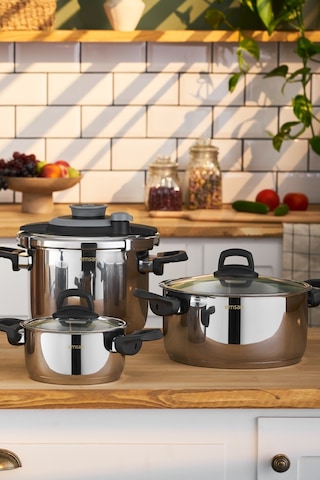 Emsan Wedding 16 Parça Çelik Tencere Seti