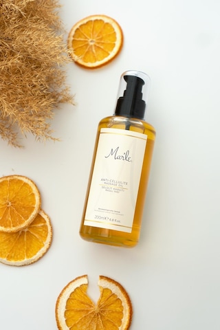 Mar’le Doğal At Kılı Fırçası + Selülit Karşıtı Masaj Yağı 200 ML + Selülit Giderici Ahşap Masaj Aleti