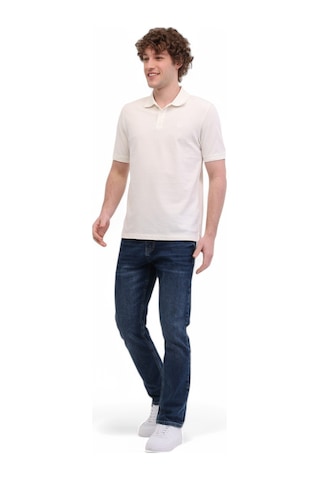 Lumberjack   5M Mb Ct953 Polo T Sh 5Fx Erkek Kırık Beyaz Tişört