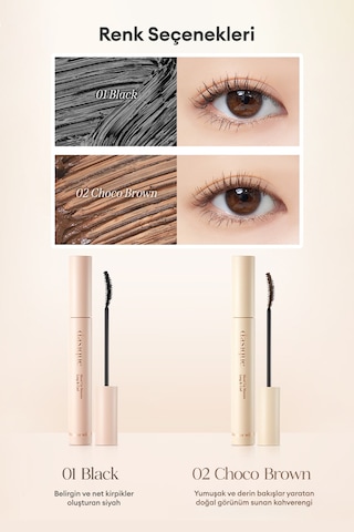 Dasique Mood Up Mascara Long & Curl 01 Black