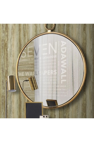 Mermer Desen Duvar Kağıdı - Seven 7802-4, Kahverengi 16,5 M2