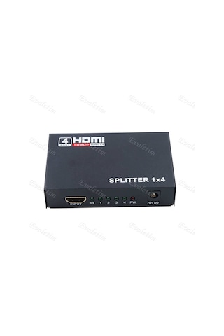 4 Port Hdmi Splitter Çoklayıcı 4410P Switch Çoğaltıcı Çoklu Uydu