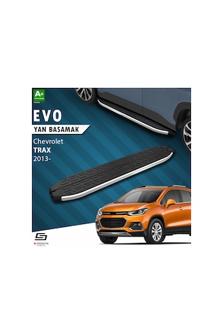 S-dizayn Chevrolet Trax Evo Krom Yan Basamak 163 Cm 2013 Üzeri