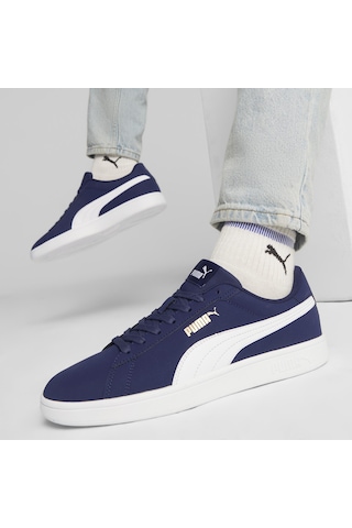 Puma 392336-03 Smash 3.0 Buck Unisex Spor Ayakkabı Lacivert