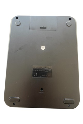 14 Haneli Profesyonel Hesap Makinesi Muhasebe İşyeri Hesap Makinesi Solar&pilli Siyah