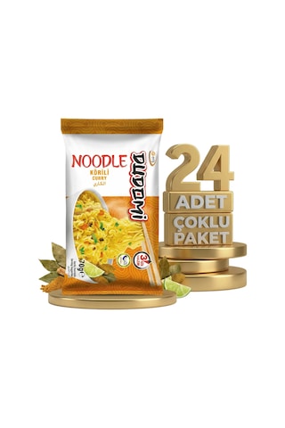 Dudomi Kore Usulü Köri Çeşnili Noodle 24x70 Gr