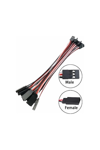 Servo Motor Uzatma Kablosu 30cm Sg90 MG995 MG946R MG996R MG945