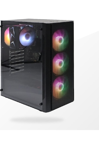 Game Master R12 Rainbow 4 Fanlı Atx Oyuncu Kasa