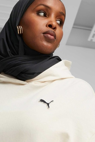 Puma Kadın Hoodıe Better Essentıals Hoodie 67598899 BEYAZ