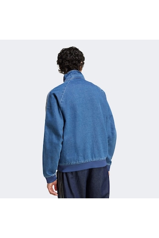 Adidas First Tt Denim Erkek Mavi Ceket Jx6457 Mavi