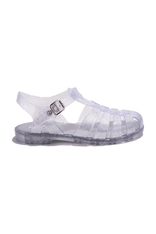 Igor S10262 Bıarrıtz Glitter Beyaz Ortopedik Günlük Kadın Sandalet 001