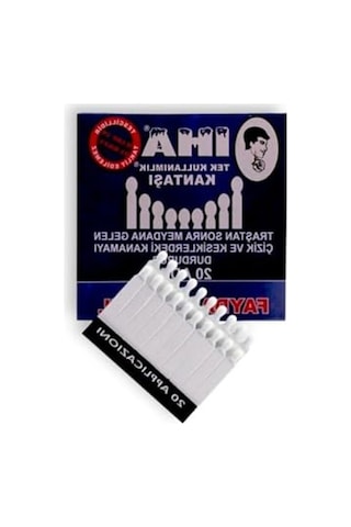 Tek Kullanımlık Kibrit Kan Taşı, 1 Paket/24 Kart/480 Adet